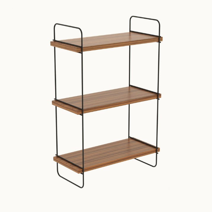 Настенная полка Hanah Home Pulalis Walnut