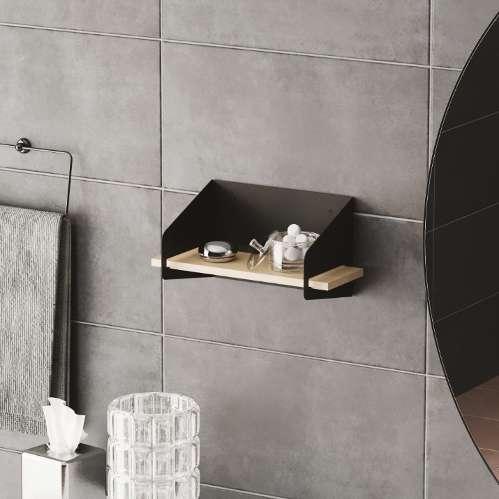Настенная полка Hanah Home Medium Arm Black