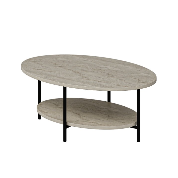 Măsuţă cafea Hanah Home Elis Travertine