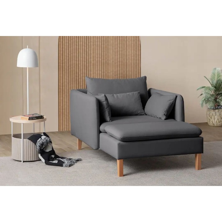Кресло Atelier Del Sofa Flexy Anthracite