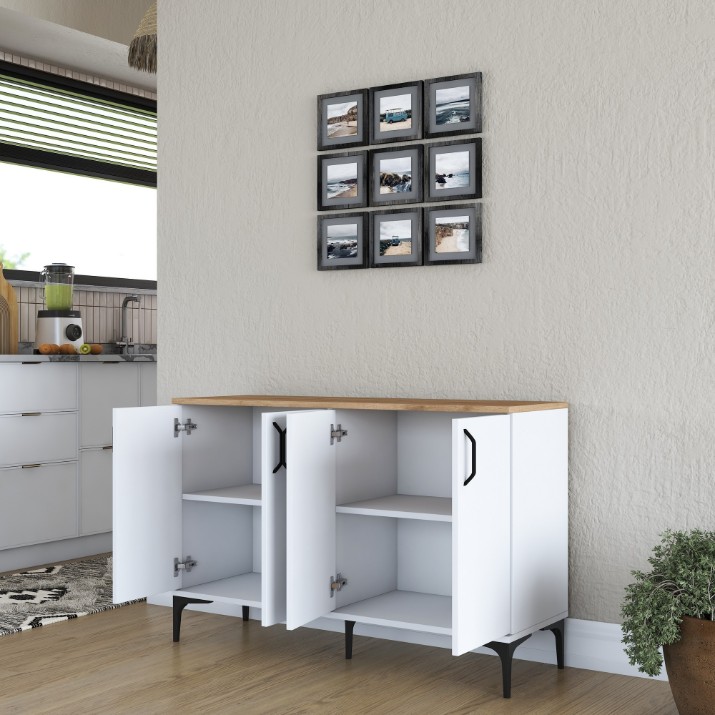 Bufet Rani JE162 White Walnut