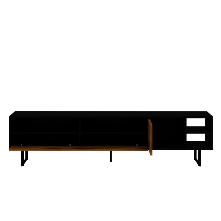 Comodă TV Hanah Home Luga Black Oak