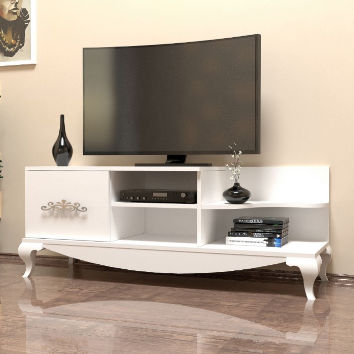 Тумба под ТВ Hanah Home Sultan White
