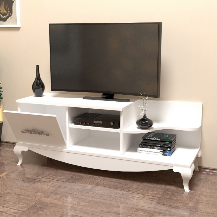 Тумба под ТВ Hanah Home Sultan White