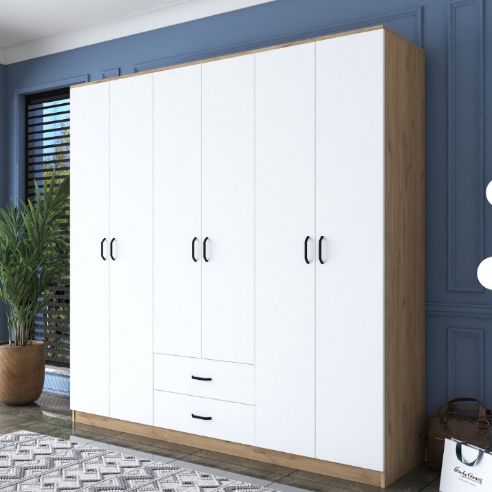 Шкаф Rani BA111 Walnut White