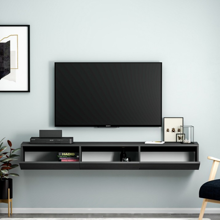 Тумба под ТВ Hanah Home Terra Black