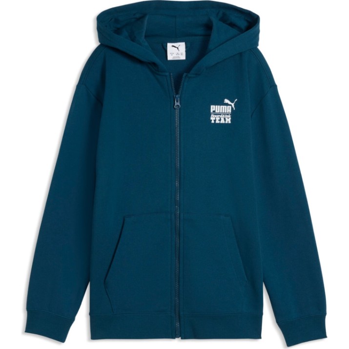 Детская толстовка Puma Mid90S Relaxed Full-Zip Midnight Petrol, s.164