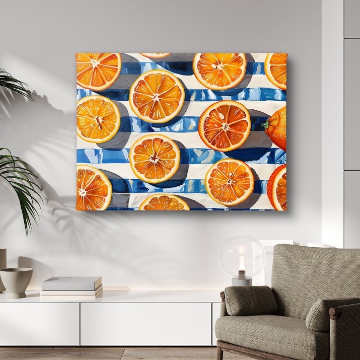 Картина ArtShop Orange Slices 75x50cm (PET282-M-PL)