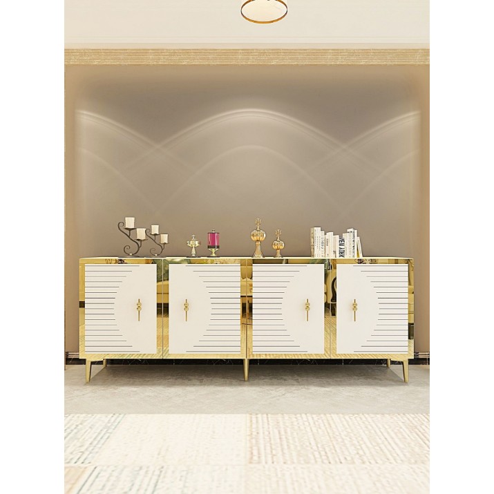 Тумба Hanah Home Tuna 180 Sapphire Oak White Gold