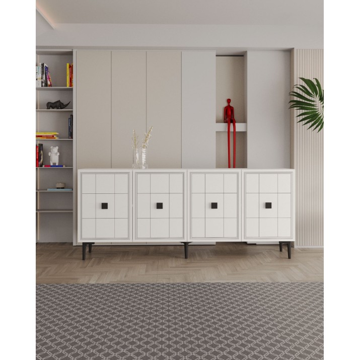 Тумба Hanah Home Yuka 150 White