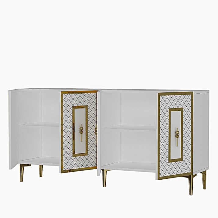 Тумба Hanah Home Puma 150 White Gold