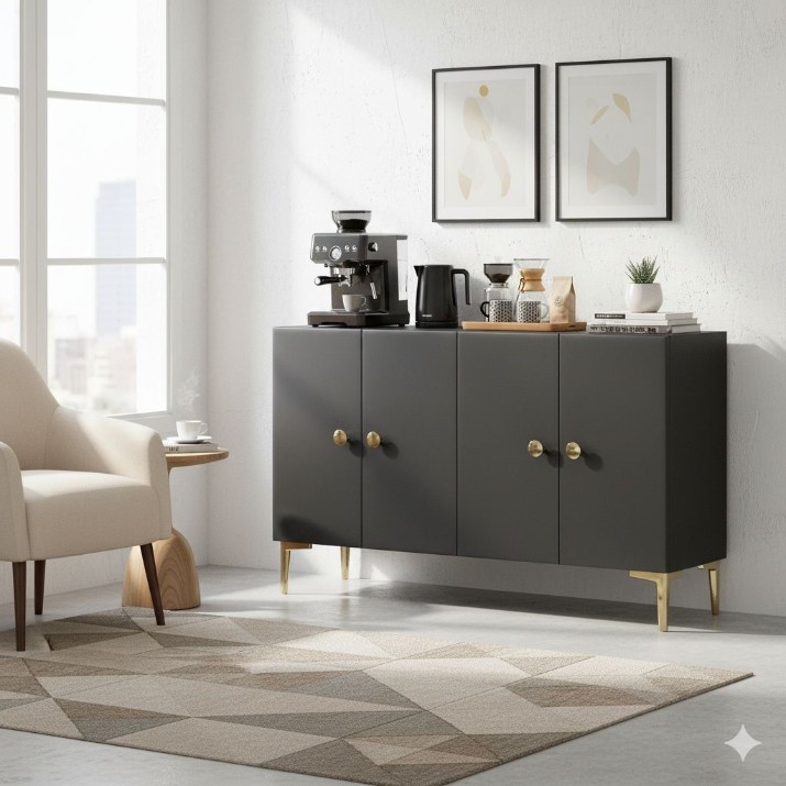 Тумба Hanah Home Simple 120 Anthracite