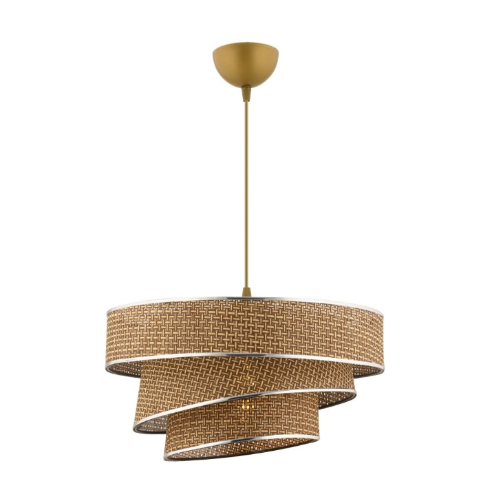 Люстра Opviq Couper Hazeran Beige Silver