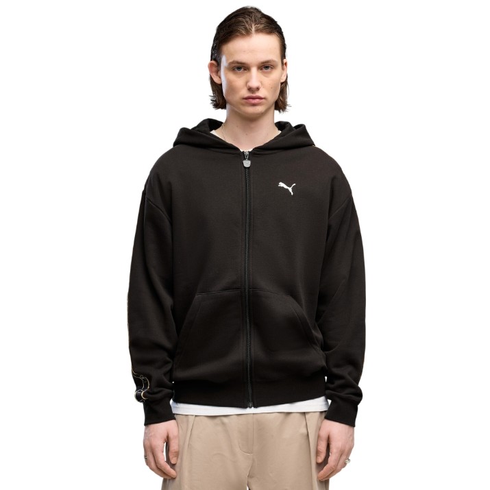 Мужская толстовка Puma Ess Elevated Tape Relaxed Full-Zip Puma Black, s.XXL