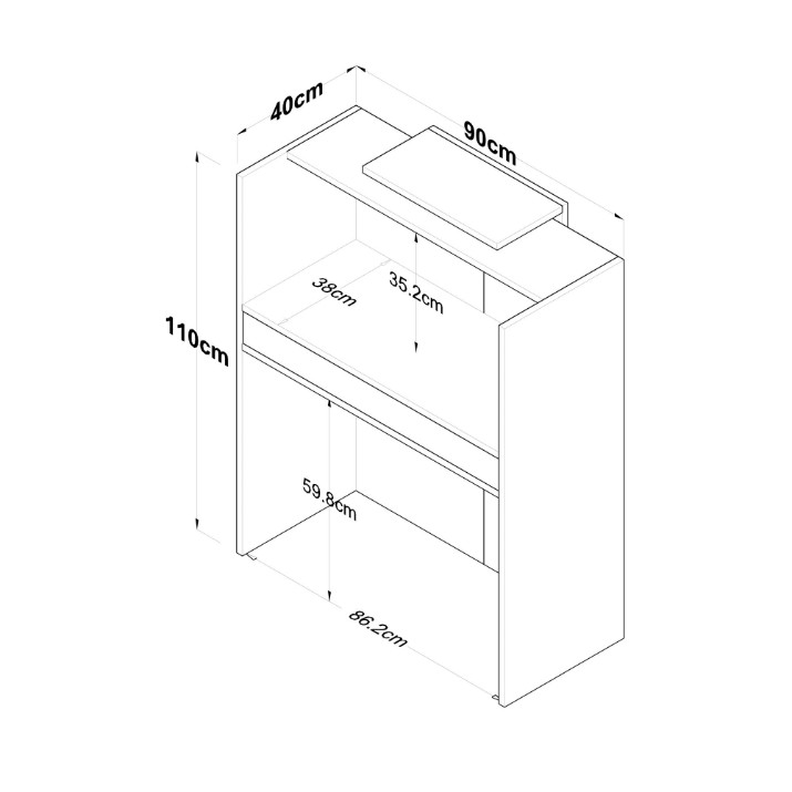 Masă de recepție Hanah Home MA101 2925