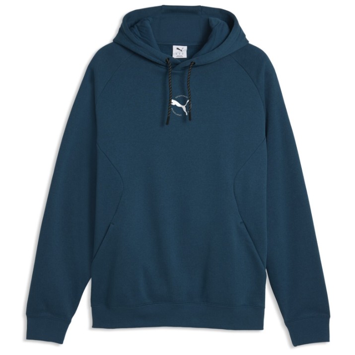 Hanorac pentru bărbați Puma Sport Relaxed Graphic Midnight Petrol, s.L