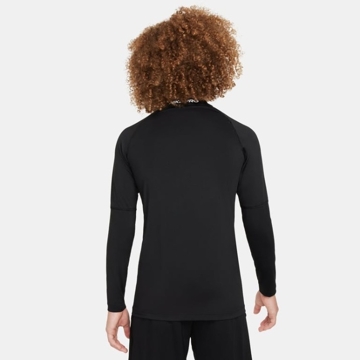 Детская футболка Nike Pro Dri-FIT Black/White, s.S