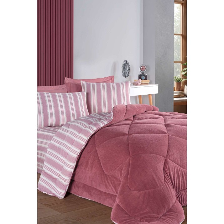 Постельное бельё L'Essentiel Soft Line Claret Red