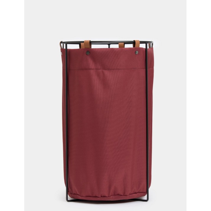 Корзина для белья Hanah Home Edda Burgundy