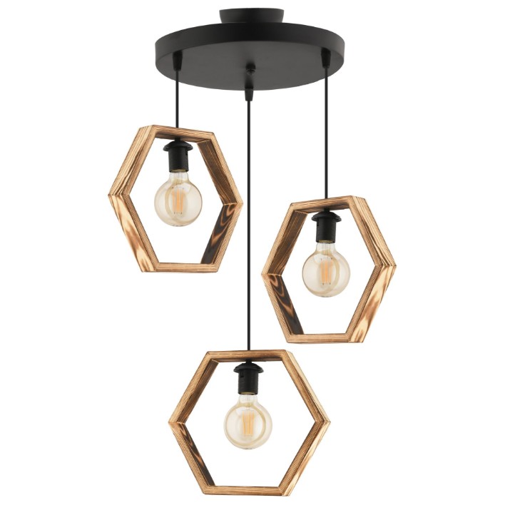 Люстра Opviq Hexagon Triple B