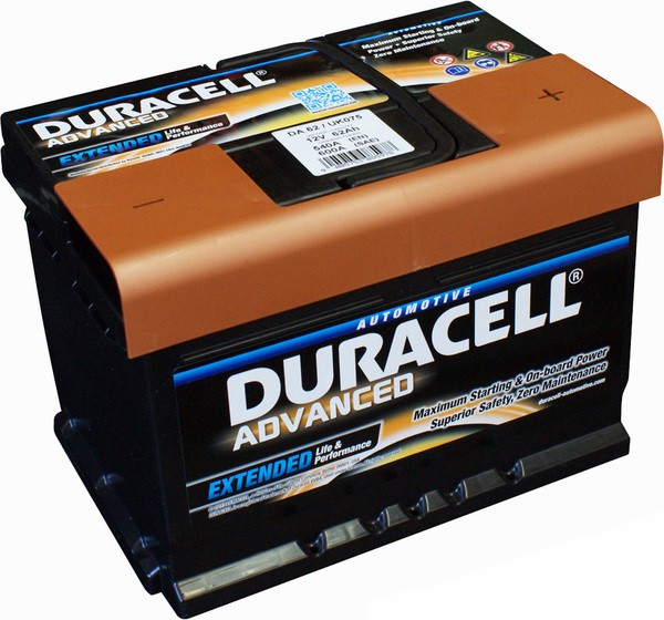 Acumulatoar auto Duracell DA 63 (013 563 40 0801)