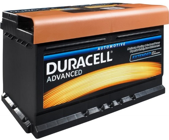 Автомобильный аккумулятор Duracell DA 74 (013 574 12 0801)