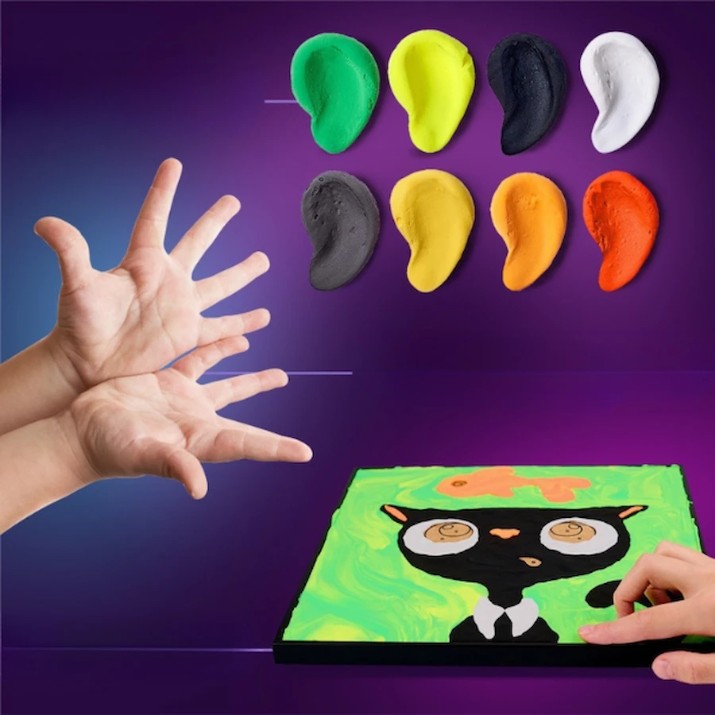 Set pentru creatie OKTO Clay Black Cat 29x29cm (20056)