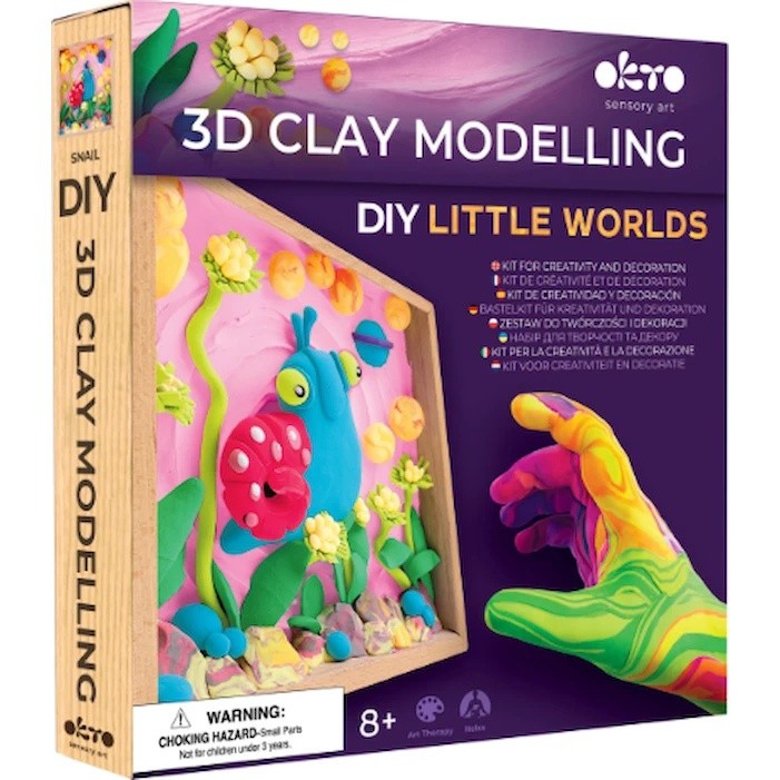 Plastilina OKTO Clay Little Worlds (20051)