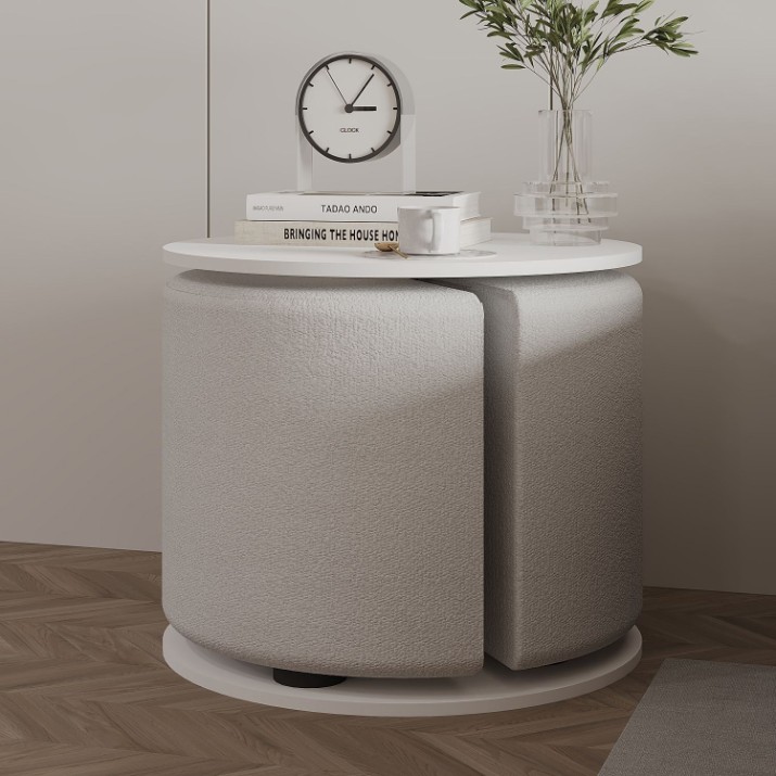 Набор журнальных столиков Hanah Home Vexana White 2pcs