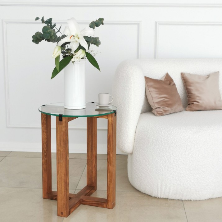 Набор журнальных столиков Hanah Home Amalfi Walnut