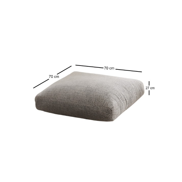 Пуф Atelier Del Sofa Dokuma Grey