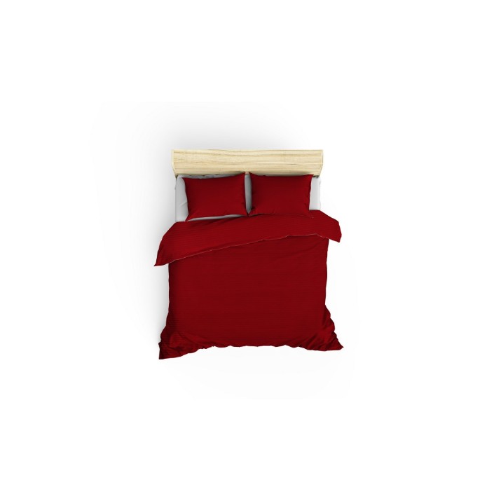 Постельное бельё Cotton Box Stripe Claret Red v2