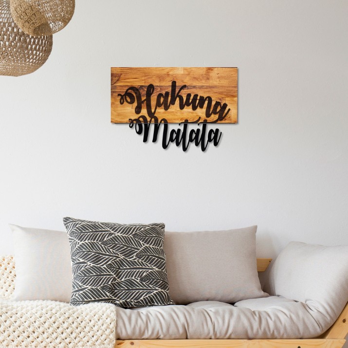 Panou decorativ Wallity Hakuna Matata
