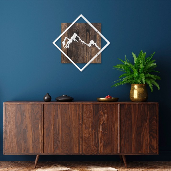 Декоративное панно Wallity Mountain Silver