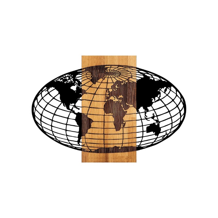 Декоративное панно Wallity Wold Map 332