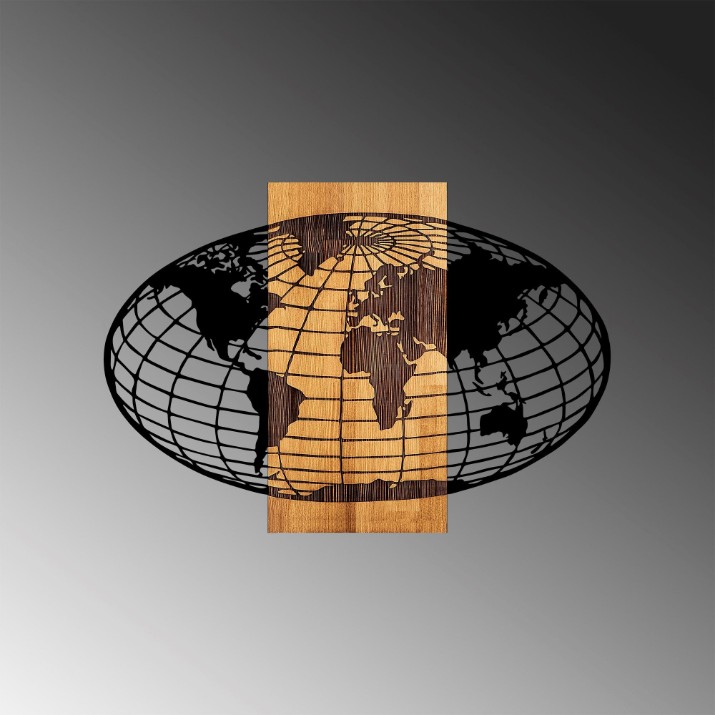 Panou decorativ Wallity Wold Map 332