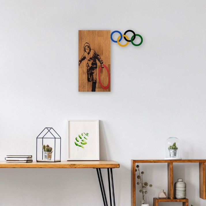 Panou decorativ Wallity Banksy 14