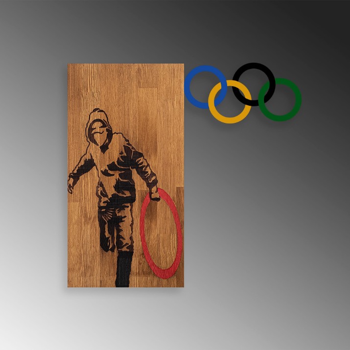 Декоративное панно Wallity Banksy 14
