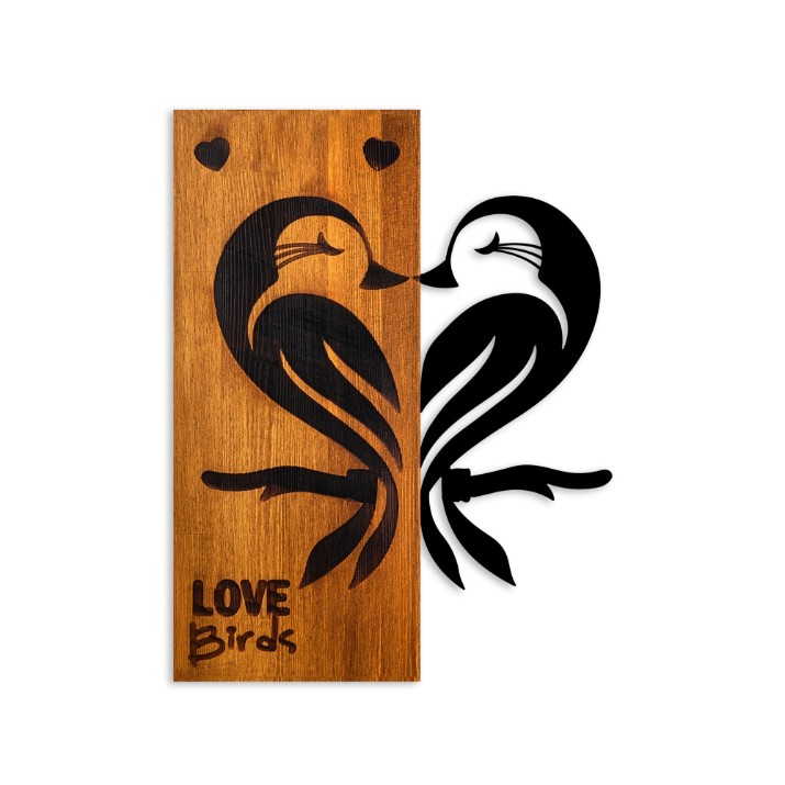 Panou decorativ Wallity Love Birds 5