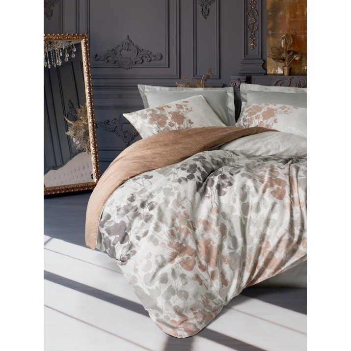Постельное бельё Cotton Box Blatt Grey