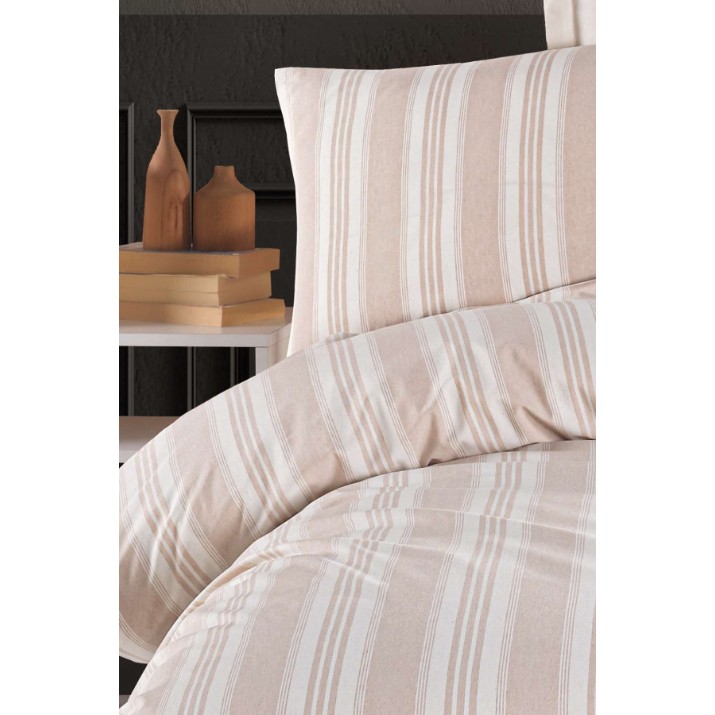 Lenjerie de pat L'Essentiel Soft Line Beige