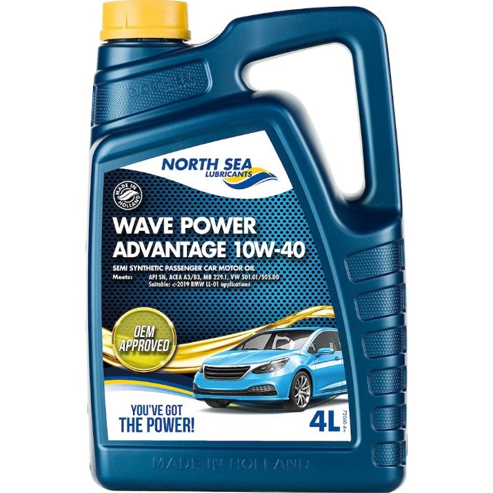 Ulei de motor North Sea Lubricants Wave Power Advantage 10W-40 4L