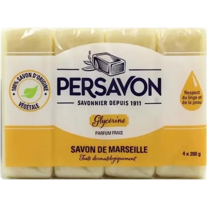 Хозяйственное мыло Persavon Glycerine 4x200g