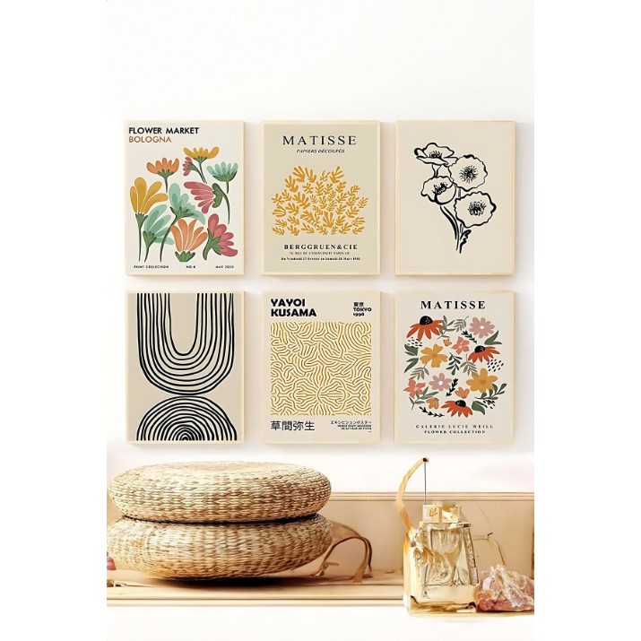 Set de 6 picturi Wallity Artsycllct9