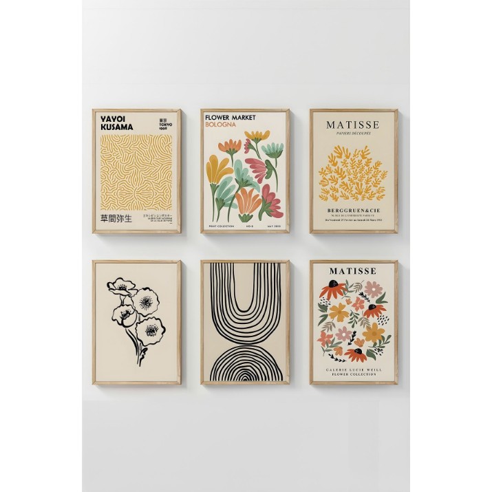 Set de 6 picturi Wallity Artsycllct9