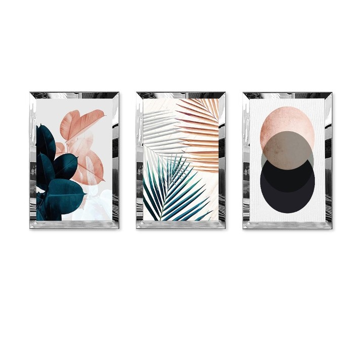 Set de 3 tablouri Wallity Huhu409 40x60cm