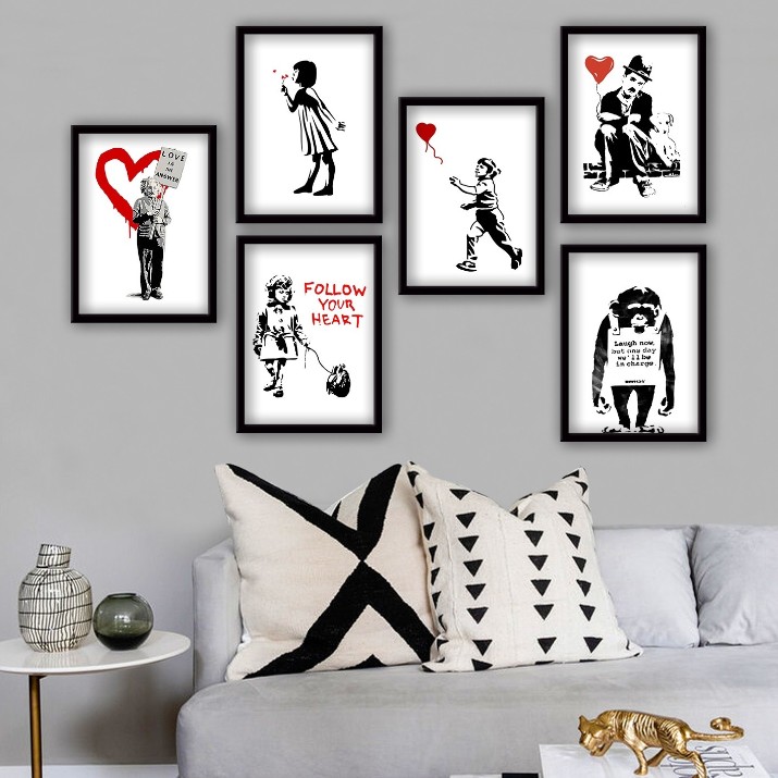 Set de 6 picturi Wallity 6BC9622_2530