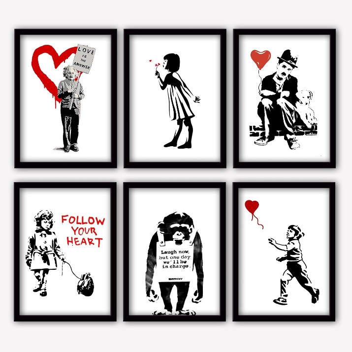 Set de 6 picturi Wallity 6BC9622_2530