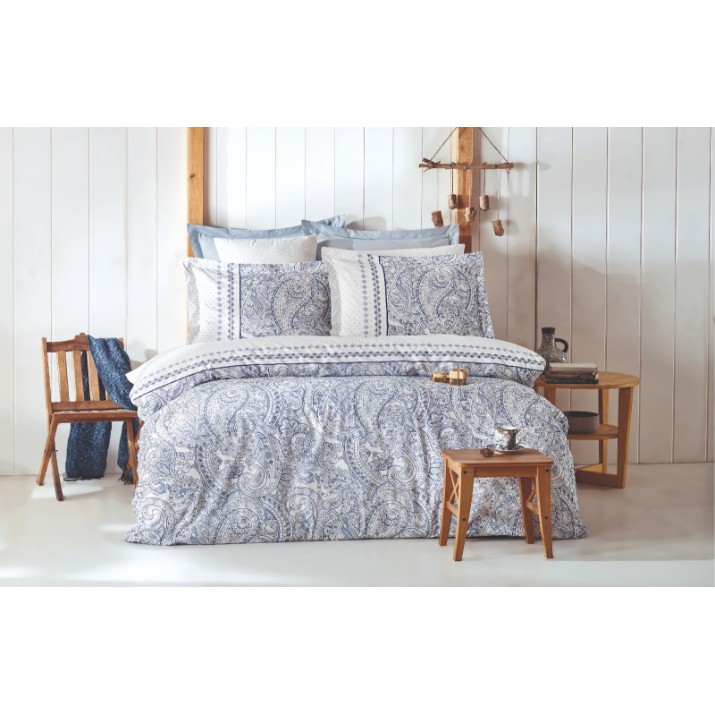 Lenjerie de pat L'Essentiel Paisley Blue