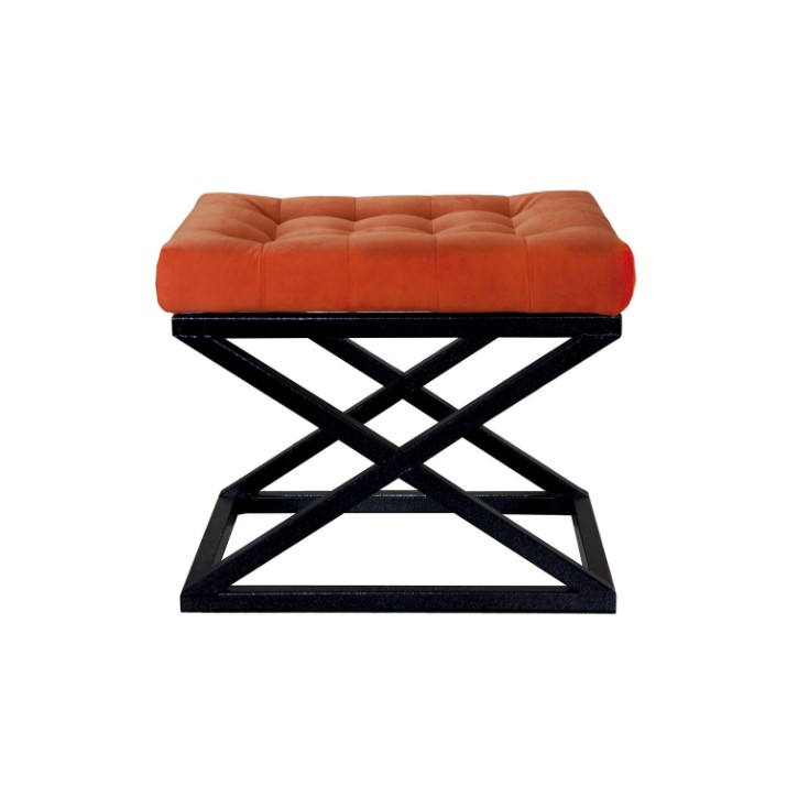 Fotoliu moale Atelier Del Sofa Capraz Black Orange